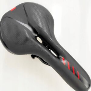Super siodełko MTB JET SELLE czarne czerwone