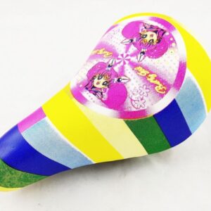 Super siodełko dziecięce JET SELLE kolorowe miękkie do kół 12 16 20