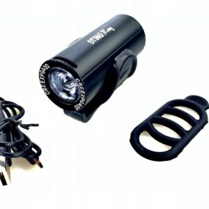 Lampa przód 300 lumenów AKUMULATOR na USB mocna