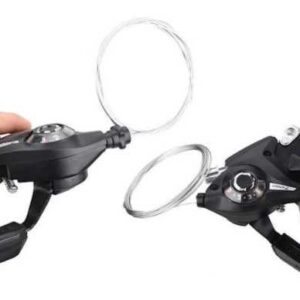 Klamkomanetki 3x7 + 4 LINKI komplet jak SHIMANO ST-EF51 + chwyty ergo